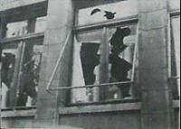 Разбитые окна Генконсульства в ноябре 1927 г. в Шанхае