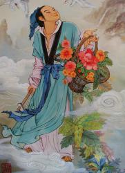 Лань Цай-хэ, один из Восьми бессмертных даосской мифологии