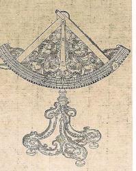  Ил.89. Справа: Гравюра квадранта из сборника  Хуанчао лици туши &nbsp;&nbsp; [158, т. 3]. 