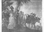  Рис.2. Б. Родэ. Император Китая за плугом. Холст, масляные краски, живопись. Берлин, около 1770 г.