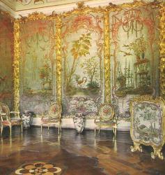  Ил.138. Стеклярусный кабинет в Китайском дворце, 1762-1764. Ораниенбаум, Санкт-Петербург. 
