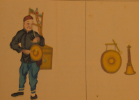 Дрессировщик мышей. Рисунок