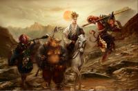 Иллюстрация к роману. Си ю цзи (Путешествие на Запад)