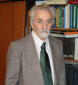  Б.Л. Рифтин в кабинете директора Института мировой литературы РАН (29.04.2010). Фотография академика РАН А.Б.Куделина